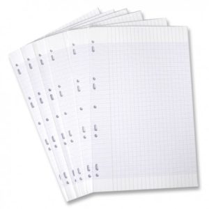 Feuillets simples, double et Papier