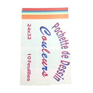 PAPIER CONSON COULEURS 24X32
