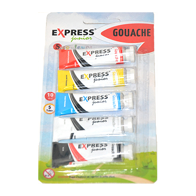 PEINTURE GOUACHE 5 TUBE EXPRESS JUNIOR