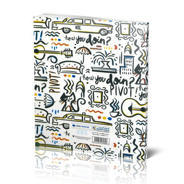Cahier 384 Pages / 200 Feuilles Grand Format