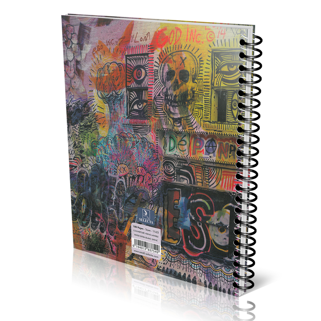 Cahier de Textes Petit Format Spiral