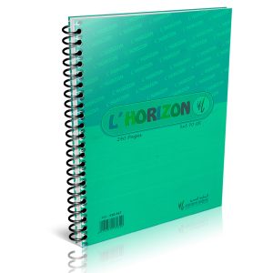 Cahier L’horizon 240 Pages Grand Format Spiral
