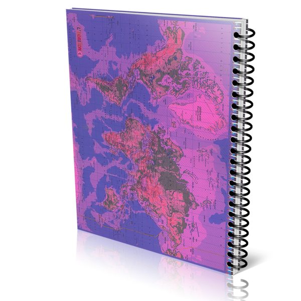 Cahier L’horizon 300 Pages Grand Format Spiral