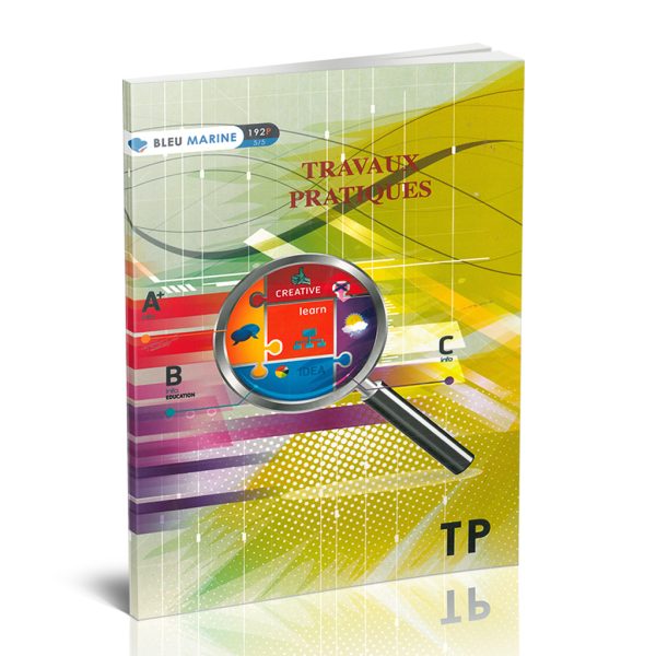 Cahier Travaux Pratiques 192 Pages Grand Format