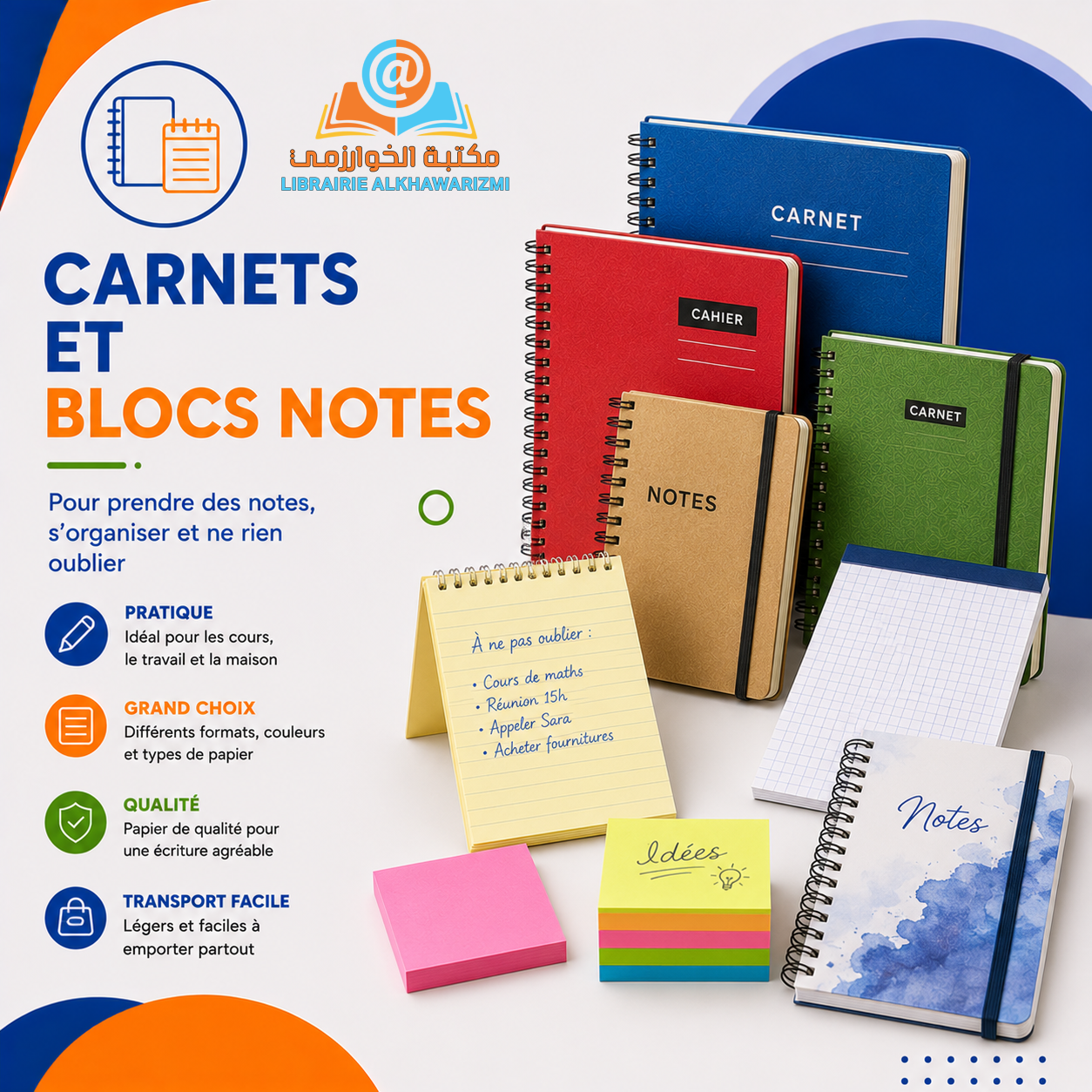 Carnets Carnets et Blocs notes